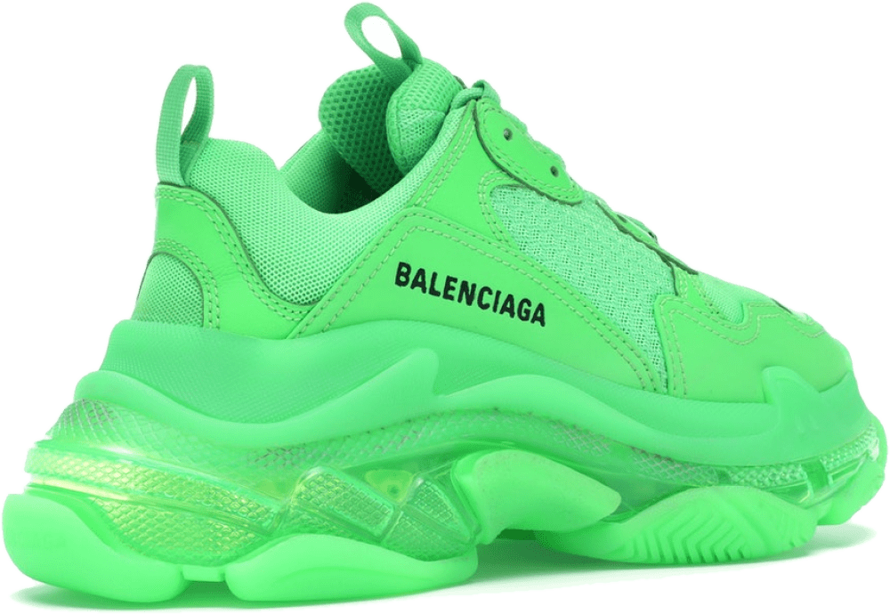 balenciaga-triple-s-neon-green-clear-sole-w
